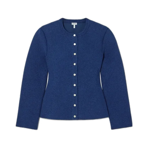Long-Sleeved Knitted Cardigan