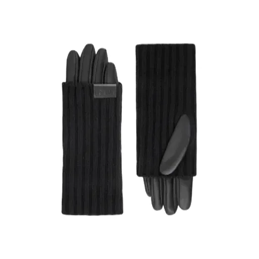Gloves In Cashmere And Nappa Lambskin