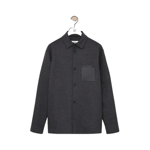 Anagram Patch-Pocket Overshirt