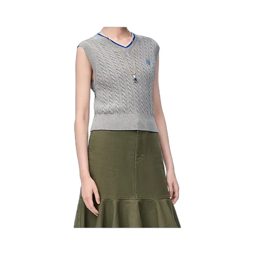 Vest In Cotton