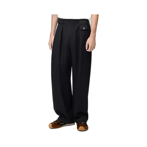 Straight Leg Pleated Pants