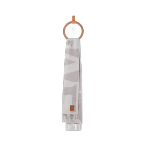 Logo Fringed Scarf