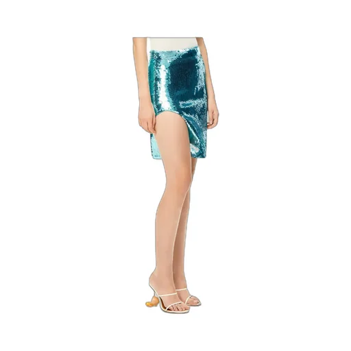 Sequin Cut-Out Skirt