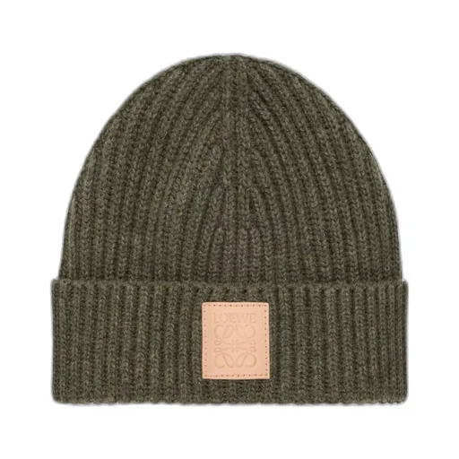 Logo Patch Knitted Beanie
