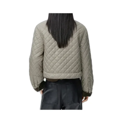 Quilted Bomber Jacket