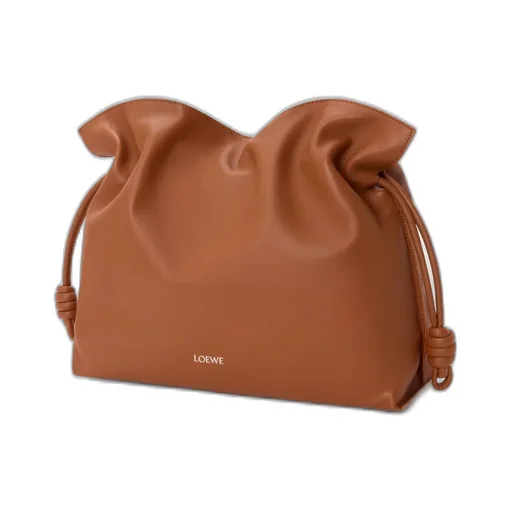 Large Flamenco Clutch In Nappa Calfskin