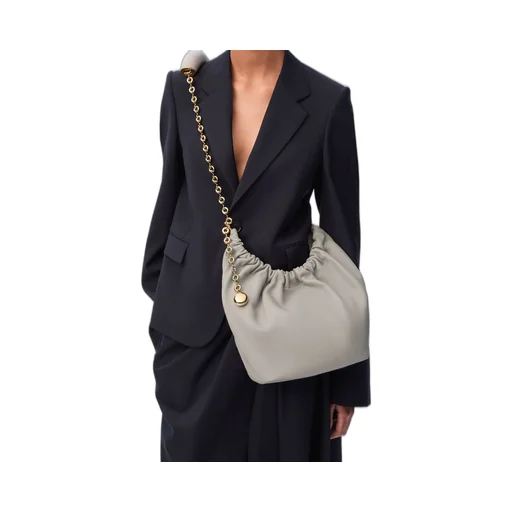 Small Squeeze Bag In Mellow Nappa Lambskin