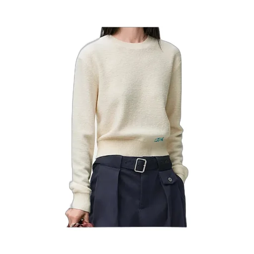 Logo Embroidered Crewneck Jumper