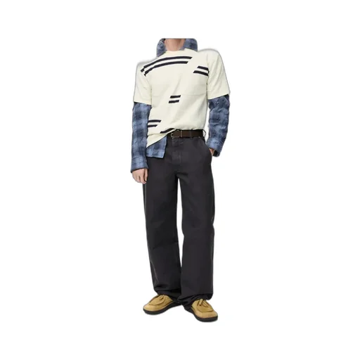 Belted Pocket Trousers