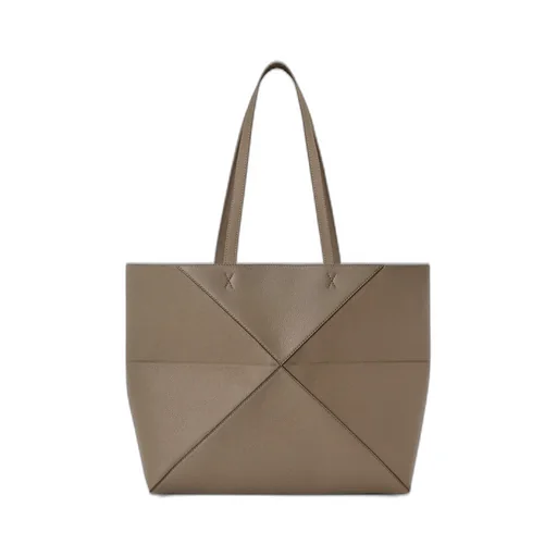 Medium Horizontal Puzzle Fold Tote Bag