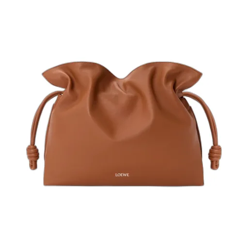 Large Flamenco Clutch In Nappa Calfskin