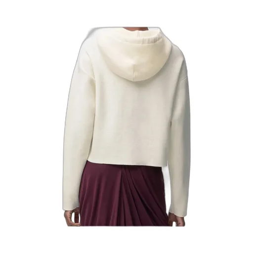 Zip-Up Hoodie In Wool