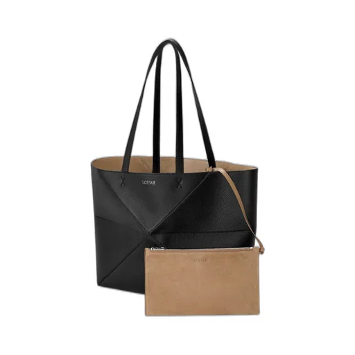 Medium Horizontal Puzzle Fold Tote Bag