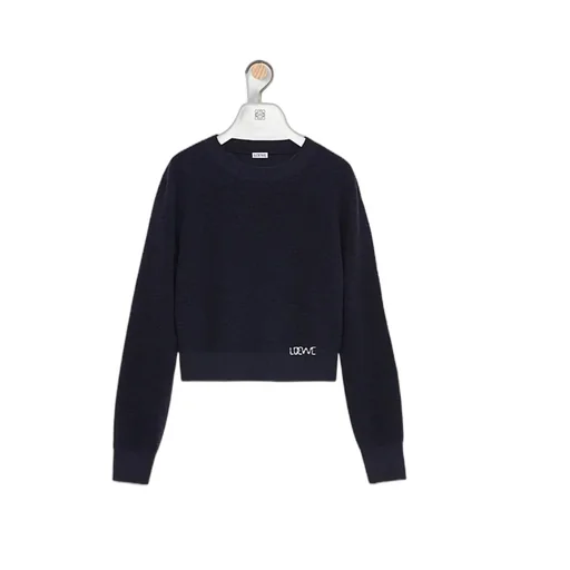 Logo Embroidered Crewneck Jumper