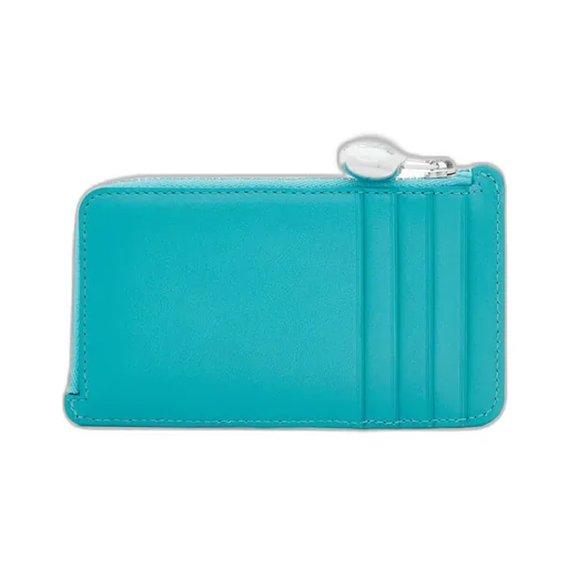 Pebble Coin Cardholder In Shiny Nappa Calfskin