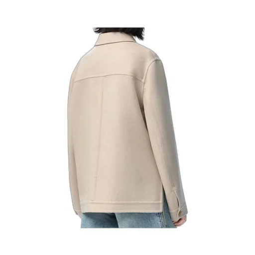 Workwear Jacket In Wool And Cashmere