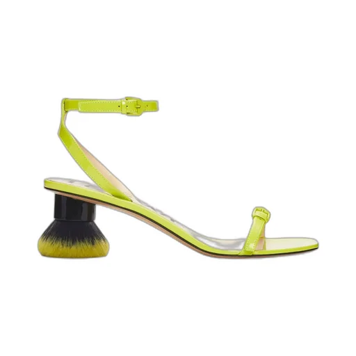 Petal Brush Heel Sandal