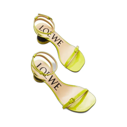 Petal Brush Heel Sandal