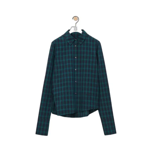 Checked Poplin Shirt