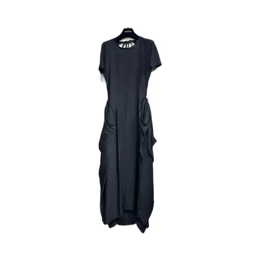 Strap Pleated Dress