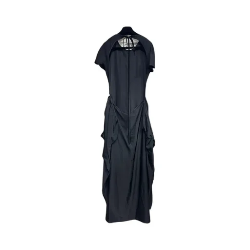 Strap Pleated Dress