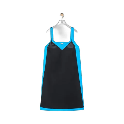 Two-Tone Strappy Dress