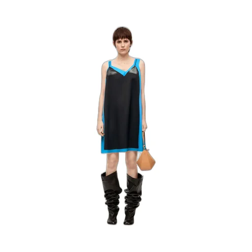 Two-Tone Strappy Dress