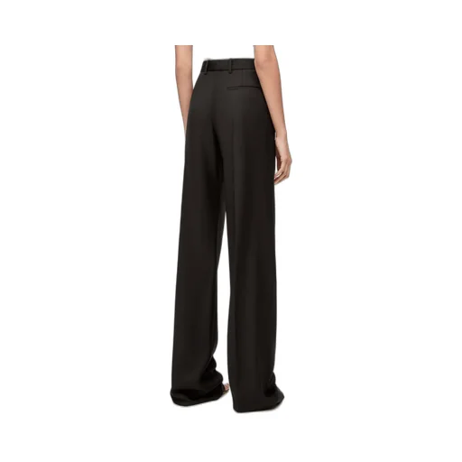 Straight-Leg Tailored Trousers