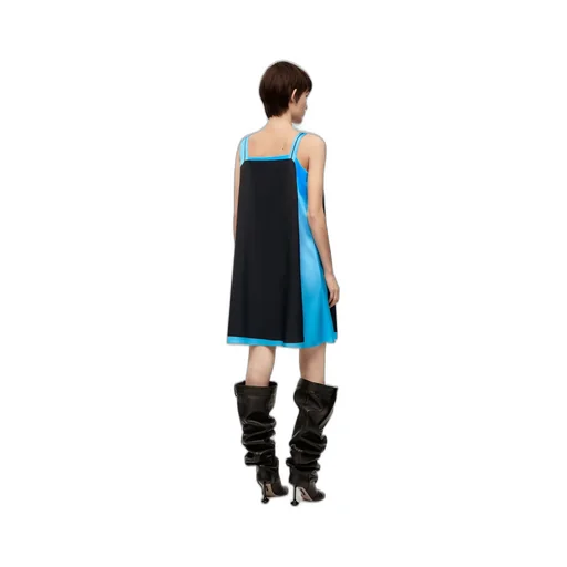 Two-Tone Strappy Dress