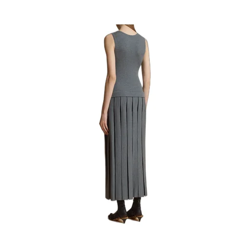 Pleated Detail Dress