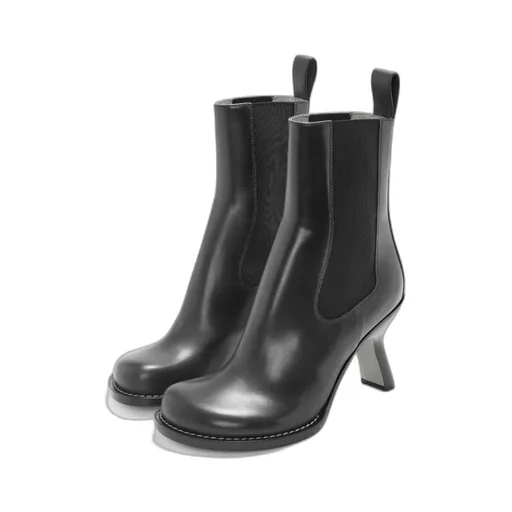 Campo Chelsea Bootie In Waxed Calfskin