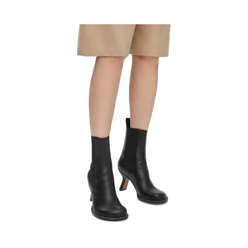 Campo Chelsea Bootie In Waxed Calfskin