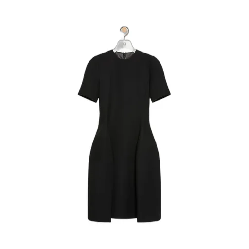 Dress In Silk And Wool