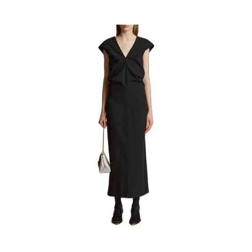 V-Neck Sleeveless Dress