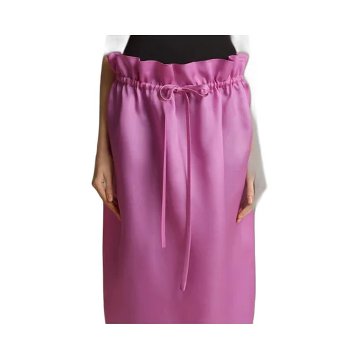 The Ember Silk Skirt