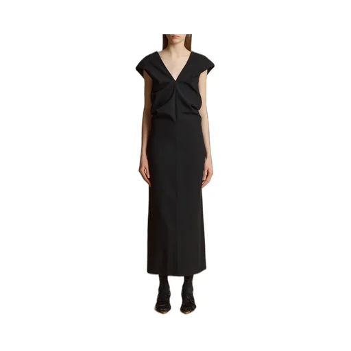 V-Neck Sleeveless Dress