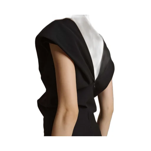 V-Neck Sleeveless Dress