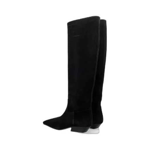 The Marfa Classic Flat Knee High Boots
