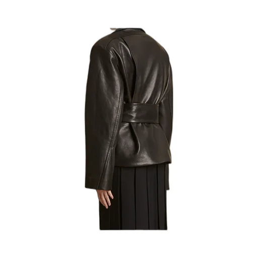 Dolores Oversized-Fit Biker Jacket
