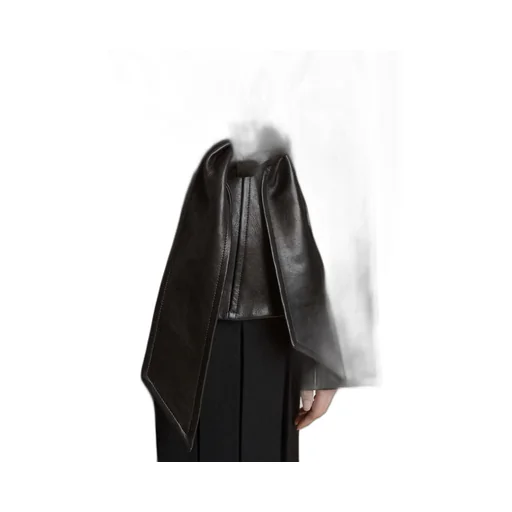 Dolores Oversized-Fit Biker Jacket