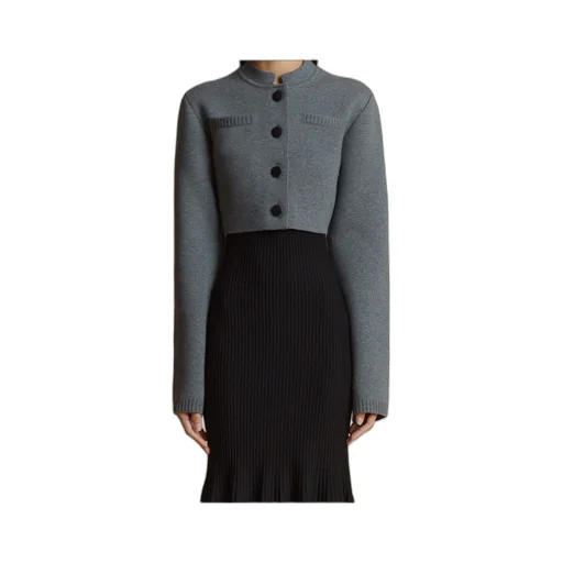 Ello Knit Cropped Jacket