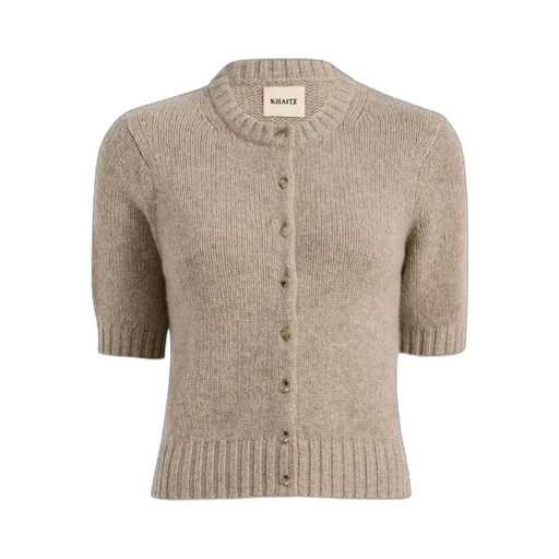 Nora Cropped Button-Up Cardigan