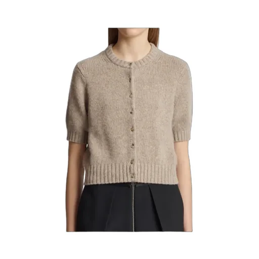 Nora Cropped Button-Up Cardigan