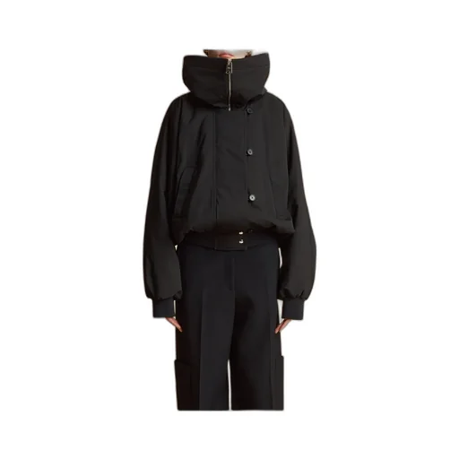 Rhonda Wide Collar Bomber Jacket