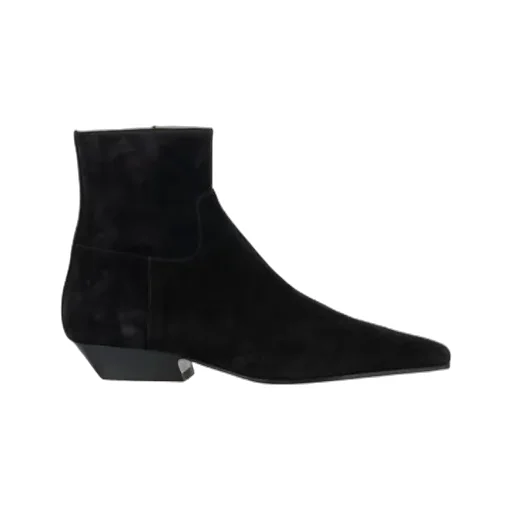 Marfa Square-Toe Ankle Boots