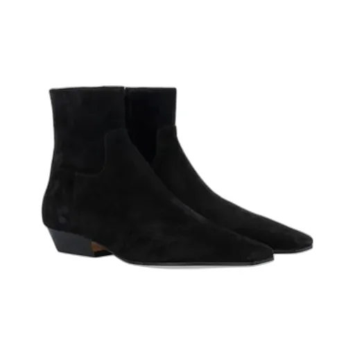 Marfa Square-Toe Ankle Boots