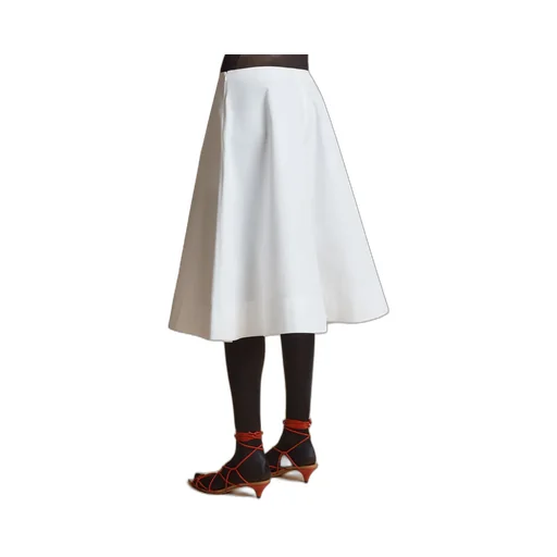 A-Line Poplin Skirt