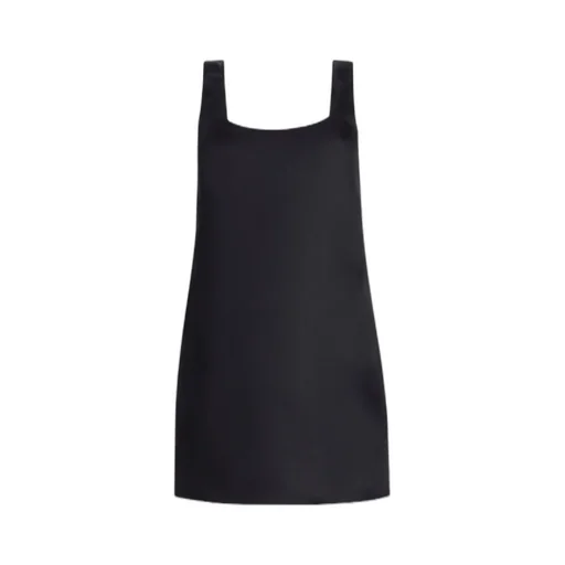 Sleeveless Satin Dress