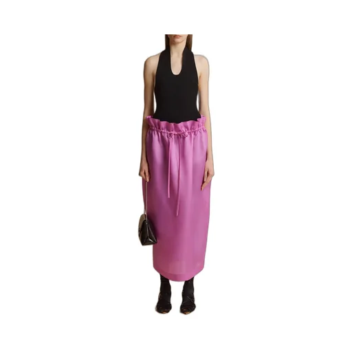 The Ember Silk Skirt