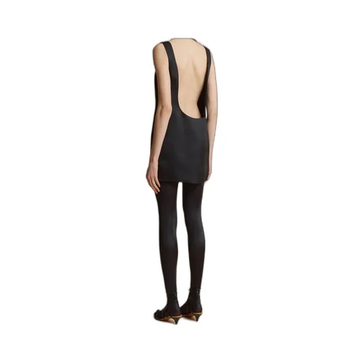 Sleeveless Satin Dress